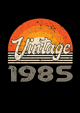 Vintage 1985 Birthday