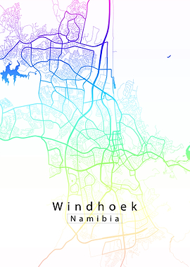 Windhoek City Map