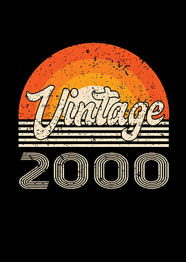 Vintage 2000 Birthday