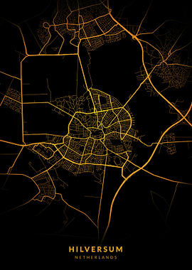 Hilversum City Map