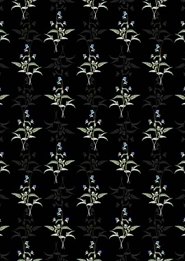 Blue Spiderwort Pattern