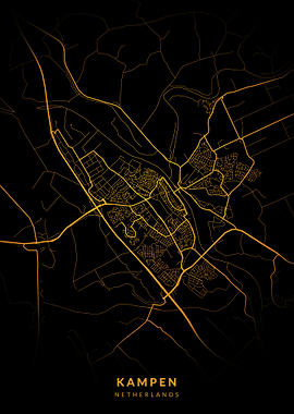 Kampen City Map