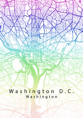 Washington City Map