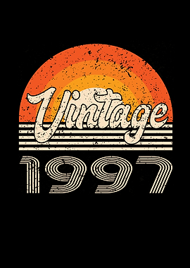 Vintage 1997 Birthday