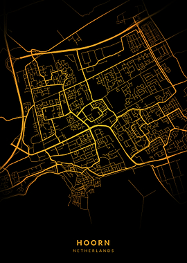 Hoorn City Map