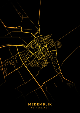 Medemblik City Map
