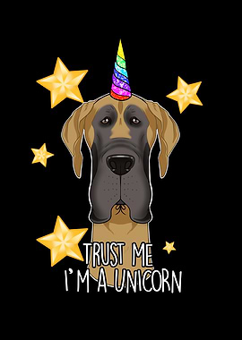 Great Dane Unicorn