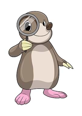 Mole Magnifying glass