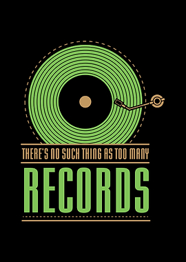 Vinyl Record DJ Turntable