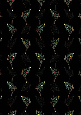 Floral Jujube Pattern