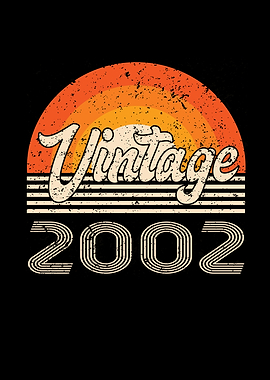 Vintage 2002 Birthday