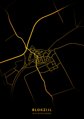 Blokzijl City Map