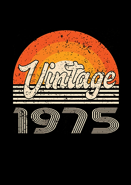 Vintage 1975 Birthday