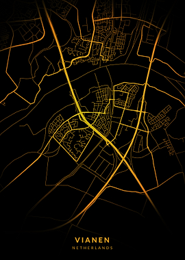 Vianen City Map