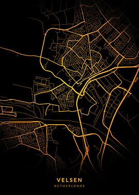 Velsen City Map