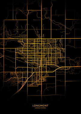 Longmont City Map
