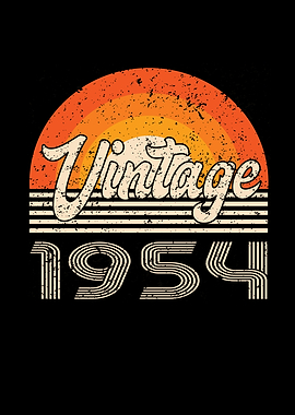 Vintage 1954 Birthday