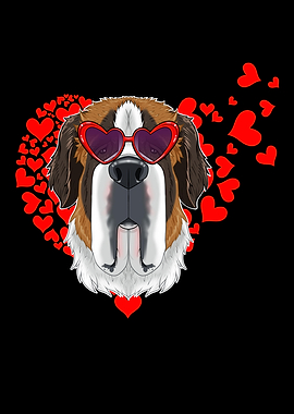 Saint Bernard Lover I Dog
