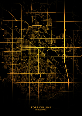 Fort Collins City Map