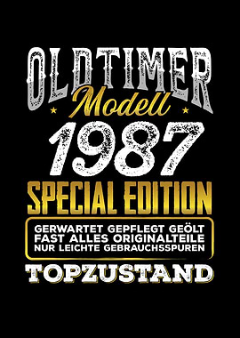 Classic car modell 1987