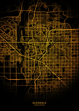 Glendale City Map