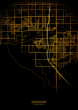 Goodyear City Map