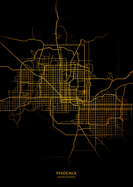 Phoenix City Map
