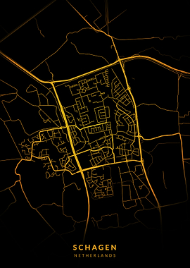 Schagen City Map
