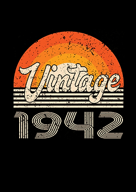 Vintage 1942 Birthday