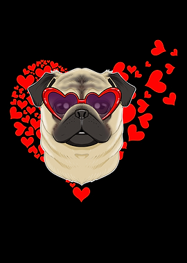 Pug Lover I Dog Lover