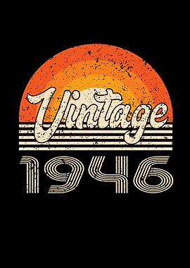Vintage 1946 Birthday