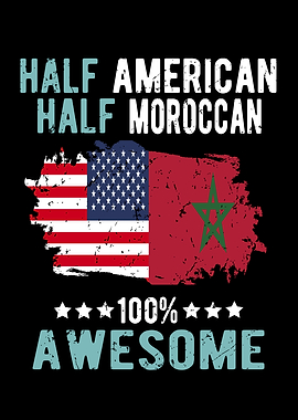 Half American Moroccan