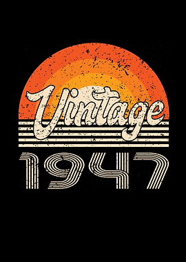Vintage 1948 Birthday