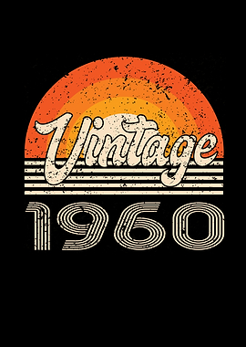 Vintage 1960 Birthday