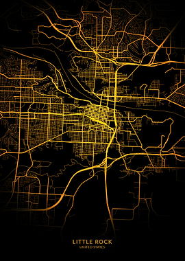 Little Rock City Map
