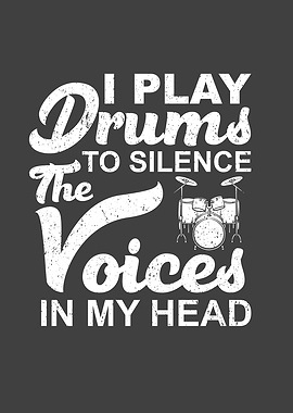 Mad Drummer Funny Drumming