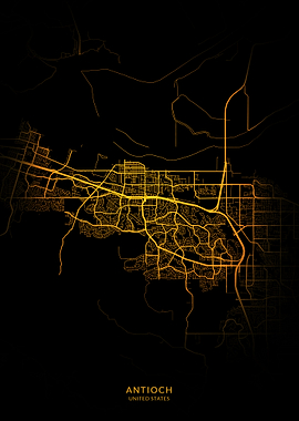 Antioch City Map