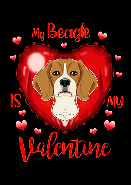 Beagle Valentines Day
