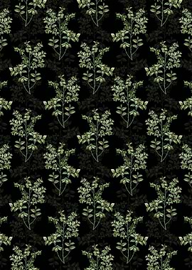 Floral Bilberry Pattern