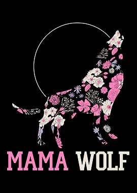 Mama Wolf Wildlife Animal