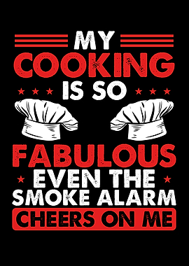 Smoke alarm cheers on me