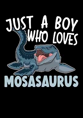 A Boy Who Loves Mosasaurus