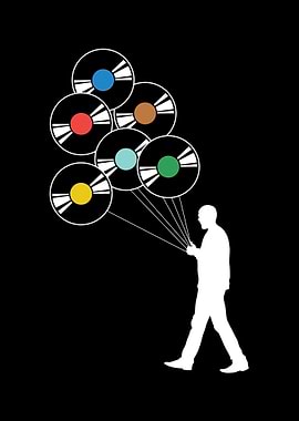 Vinyl Record DJ Turntable