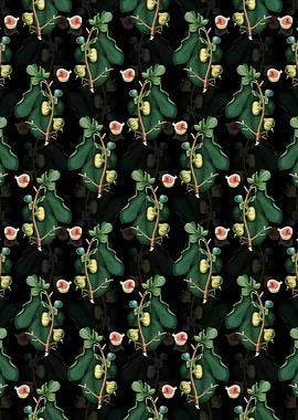 White Peel Fig Pattern