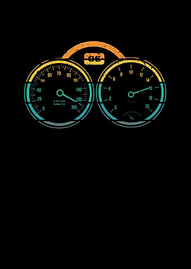 Motorcycle speedometer