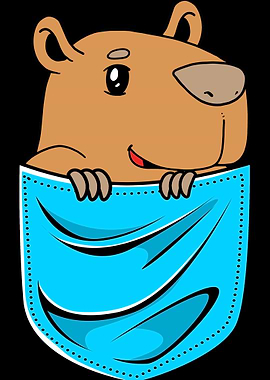 Capybara Pocket