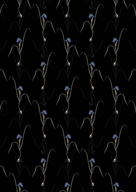 Floral Barbary Nut Pattern