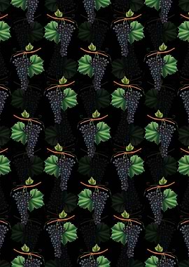 Berzemina Grape Pattern