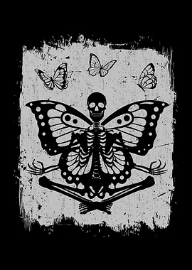 Butterfly Yoga Skeleton