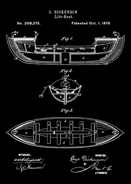 Life Boat Patent